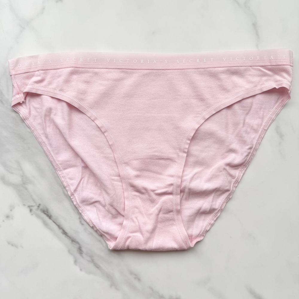 NWOT VICTORIA'S SECRET STRETCH COTTON BIKINI PANTY IN PRETTY BLOSSOM SZ S/M/L/XL